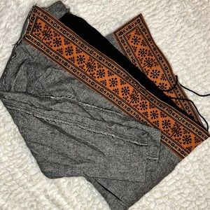 Free People Tie Front Duster